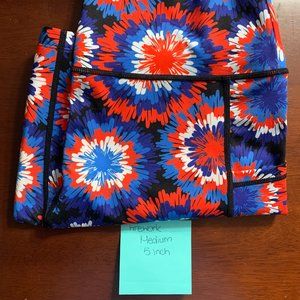 Contantly Varied Gear Fireworks Shorts 5" Medium